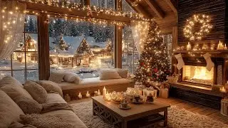 🎄 Christmas Day Fireplace Jazz – Cozy Jazz for Relax, Study & Focus ❄️