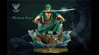 MRT Studio Roronoa Zoro Santoryu Product Prototype Assembly First Look