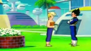Mrs Briefs Comes on to Vegeta and Trunks.