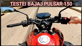 testei a nova BAJAJ PULSAR N150 ,Confira as minhas primeiras impressões #bajaj150 