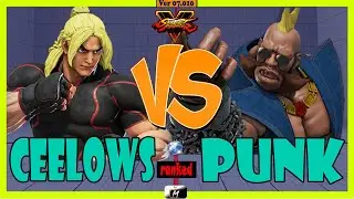 SFV Champion Edition 🌟 Ceelows (ken) VS (birdie) Panda | Punk 🌟 Street Fighter V 🌟