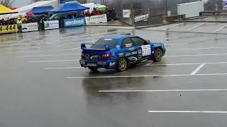 Szilveszter Rally 2017 Subaru forg&aacute;s