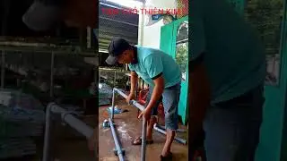 Hướng dẫn cách làm dàn chân lồng thỏ bằng ống nhựa và cách ráp lồng thỏ thịt