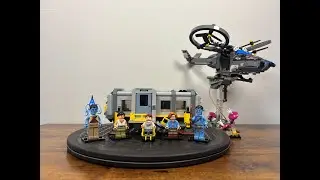 LEGO Avatar 75573: Floating Mountains Site 26 & RDA Samson Review