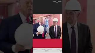 Trump tours Fed construction with Powell in awkward encounter
