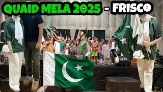 Pakistan Independence Day Celebration |Quaid Mela 2025 | Music, Food & Culture |Pakistani new in USA