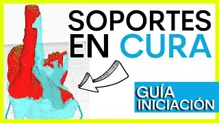 ▶️ Cómo colocar soportes en Cura ✅PASO A PASO✅