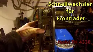 Iseki TH 4330 Schnellwechsler Frontlader 2