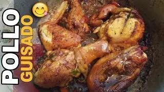 Así se hace el Pollo Guisado Dominicano