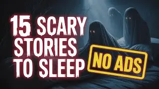 15 TRUE Late Night Horror Stories | NO ADS | Blackscreen Rain Sounds for Sleep