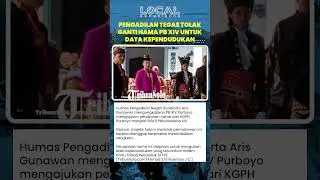 Ajukan Ganti Nama Jadi SISKS Pakubuwono XIV, Permohonan Purboyo Ditolak Pengadilan