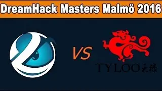 Luminosity (LG) vs TyLoo (TyL) on Mirage - Dreamhack Masters Malmo 2016: Group A