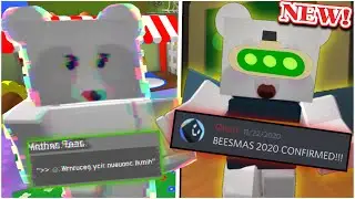 BEESMAS 2020 CONFIRMED! + STRANGE GOGGLES + SECRET CODES FROM NPC'S?! | Roblox Bee Swarm Simulator |