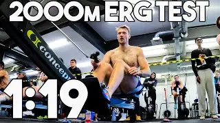 2km Erg Test | 5:52.8 | British Rowing Olympic Trials 2023 Day 1 of 2