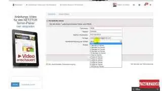 Termin Online buchen Terminland Tool NETZTOR Termin vereinbaren TerminApp Besprechung