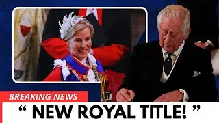 CROWN SHOCK: SOPHIE OF EDINBURGH QUIETLY REPLACES ROYAL FAVORITES!