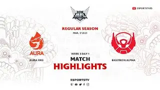 Aura Fire vs Bigetron Alpha HIGHLIGHTS MPL ID S11 | BTR vs AURA ESPORTSTV