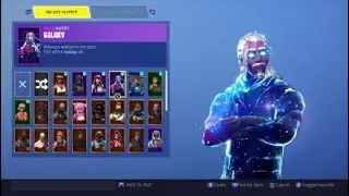 NEW GALACTIC DISC BACK BLING SHOWCASE (Fortnite Battle Royale)