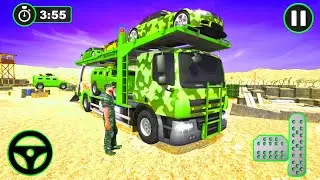 Police Cargo Truck Transporter - Grand Police Transport Truck - Android Gameplay