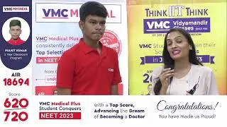 Pulkit Kumar shines bright in NEET UG 2023 | #neet2023 #neetresult2023  @VMCNEET