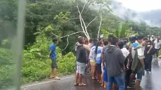 Moto lineal choque mortal con cami&oacute;n en Tingo Maria