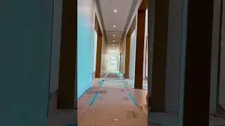Custom wall paneling