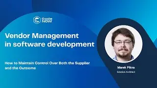 Webinar: Vendor Management in Software Development
