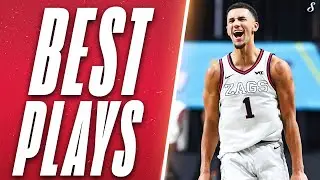 Jalen Suggs BEST Plays & Moments At Gonzaga! 🗣 #Magic