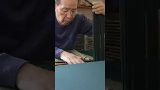 The process of making incense sticks. Traditional Japanese craftsmanship since 1850