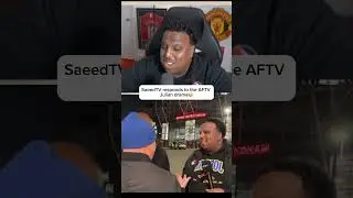 Saaed responds to the AFTV Julian drama #football #aftv #shorts #arsenalfans #arsenal