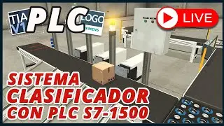 SISTEMA CLASIFICADOR de Productos en Lenguaje GRAFCET con PLC S7-1500