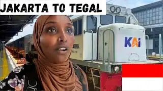 Foreigners DON’T GO to This Indonesian City - 4 Hour Train Ride on Kereta Api 🇮🇩