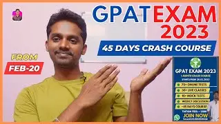 GPAT EXAM 2023 CRASH COURSE ONLINE