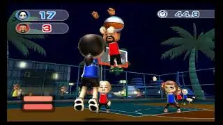 Wii Sports Resort - Basketball Airi vs. Kentaro (2500)