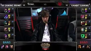 Gambit Gaming vs SK Prime | Game 2 Season 5 EU LCS Spring Promotion/Relegation | GMB vs SKP G2