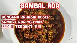 Rahasia bikin sambal roa asli Manado yg ENAK & TAHAN LAMA || Bisa dijadikan ide jualan
