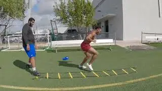 NFL Draft Training with Andreu Swasey