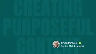 Creating Purposeful Content