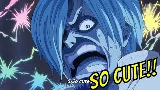 So Cute! (Sanji reacts to cute animals)
