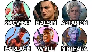 Every BALDUR'S GATE 3 Major Companions Character Explained