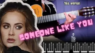 Play Adele's Someone Like You On Guitar | Full Tutorial