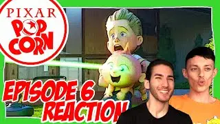 РЕАКЦИЯ НА ПОПКОРН PIXAR | День домашних дел в стиле Суперсемейки (серия 6)