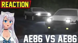 AE86 vs AE86 Turbo | Initial D Reaction Video