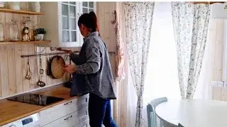 Уютный Деревенский Домик в объятиях зимней природы/убираем снег/наводим порядок дома/наслаждаемся❤️