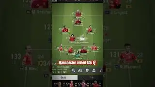 Fan quỷ đỏ ơi Team Manchester United 80k tỷ #phusacphu #fconline #shorts #manchesterunited