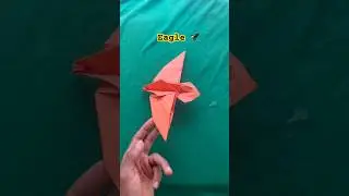 How to make origami eagle #shorts