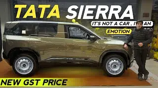 Finally Tata Sierra Base Model Revealed | Tata Sierra Base Model All Details New Sierra Base Model 