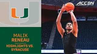 Miami's Malik Reneau The Ultimate Road Dog In Big win