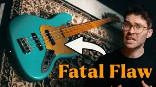 Компания Squier была ТАК близка к цели... | Винтажная бас-гитара Squier Jazz Bass, выпущенная к 4...
