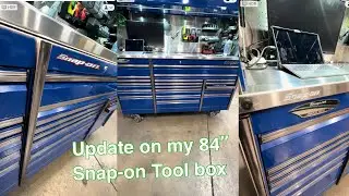 The definition of &ldquo;Lifetime Warranty&rdquo; new top update on my 84&rdquo; Snap-On Epiq Tool Box. #trending